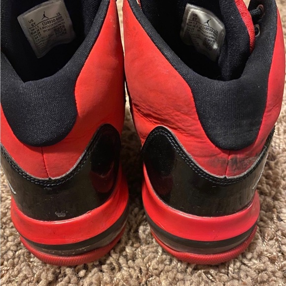 Vintage Micheal Jordan max aura black and red shoes - Picture 6 of 7